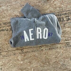 Women's Gray Zip-Up Hoodie